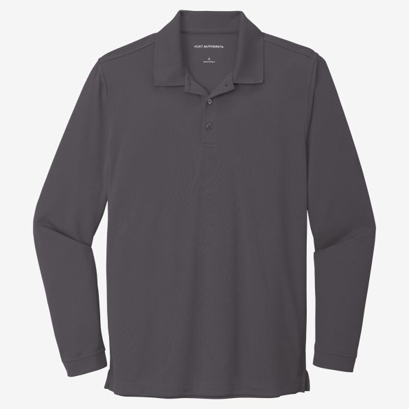 Port Authority Dry Zone UV Micro-Mesh Long Sleeve Polo