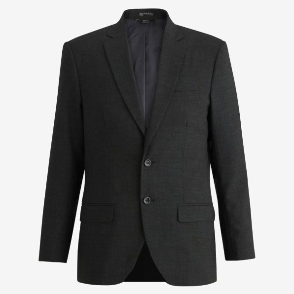 Mens Single Breasted Poly/Wool Suit Coat - Signature Suiting