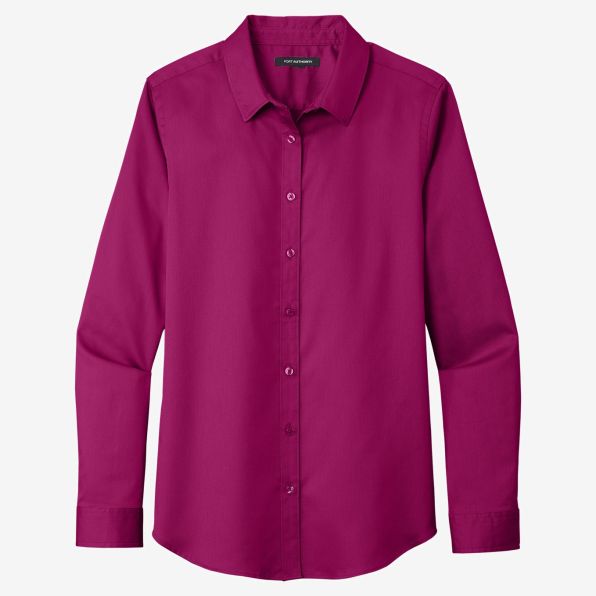Port Authority Women's Long Sleeve SuperPro ReactTwill Shirt