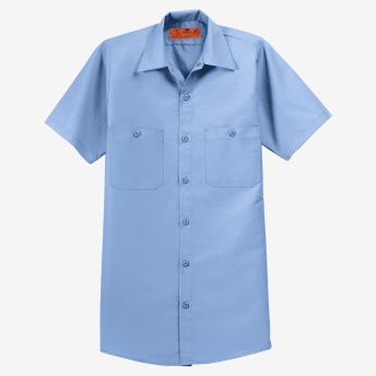 Red Kap Short Sleeve Industrial Work Shirt